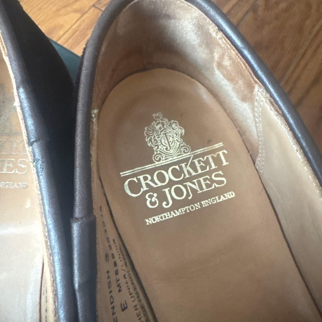 CROCKETT & JONES タッセルローファーキャベンディシュ3 スエード