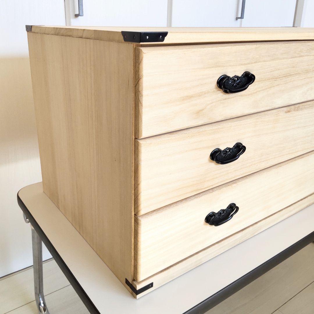 レトロ　桐箪笥　和 チェスト　引出し収納　キャビネット　和装 着物　タンス　希少