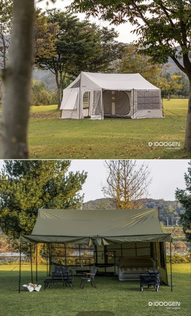 IDOOGEN タープテント +　別売専用インナーテント