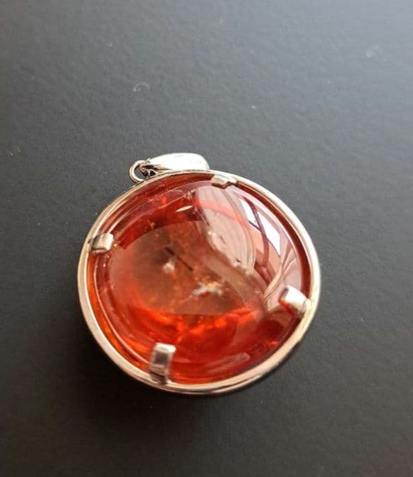 【美品】ネックレス(こんもり丸型)