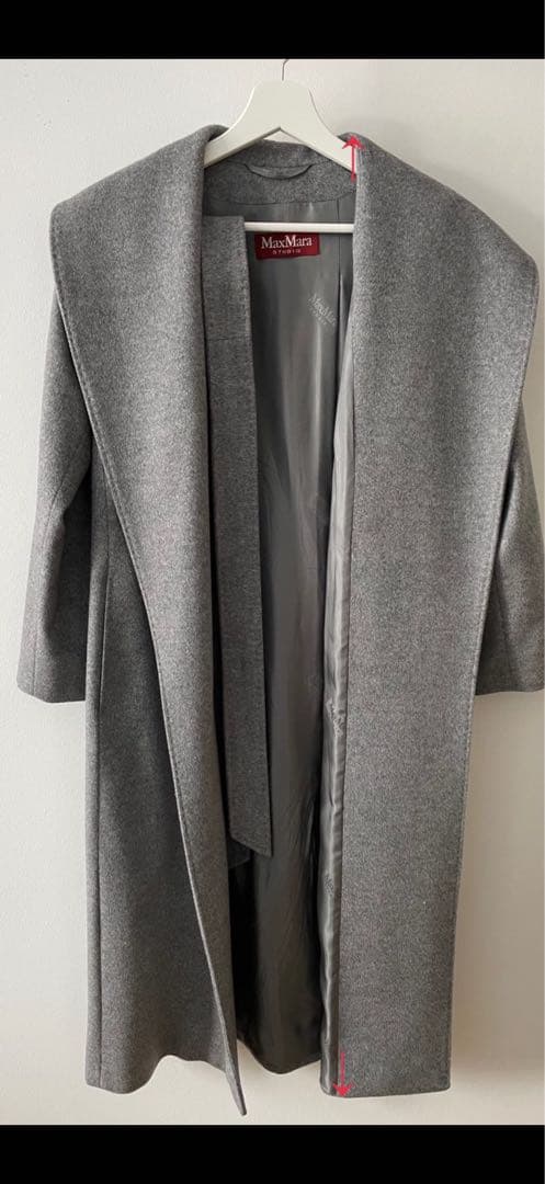 MaxMara グレー ロングコート