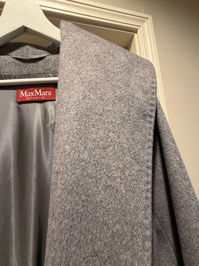 MaxMara グレー ロングコート