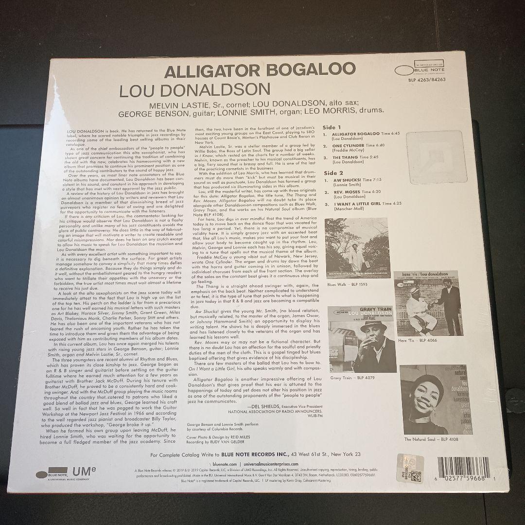 洋楽 Lou Donaldson - Alligator Bogaloo LP