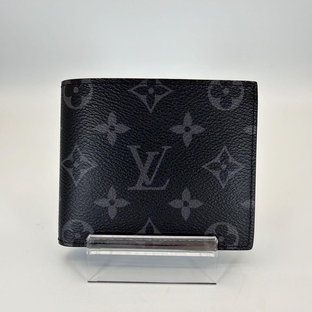 未使用級 ルイヴィトン ポルトフォイユマルコNM エクリプス M62545