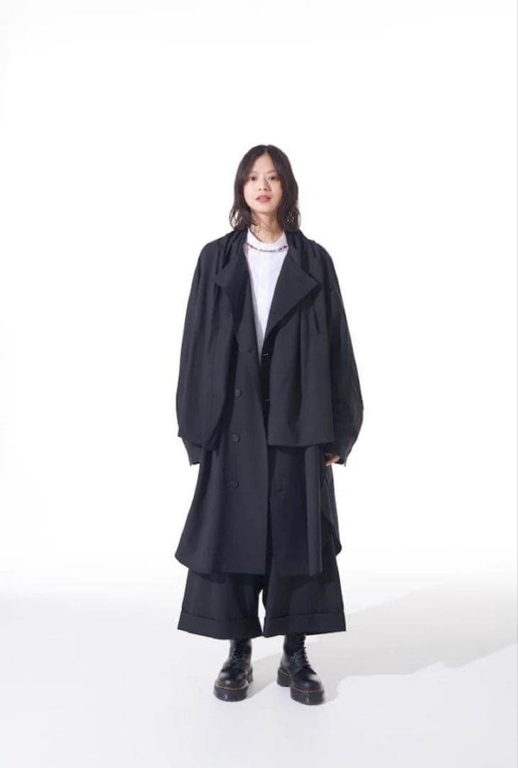 SYTE ビックシルエットコート