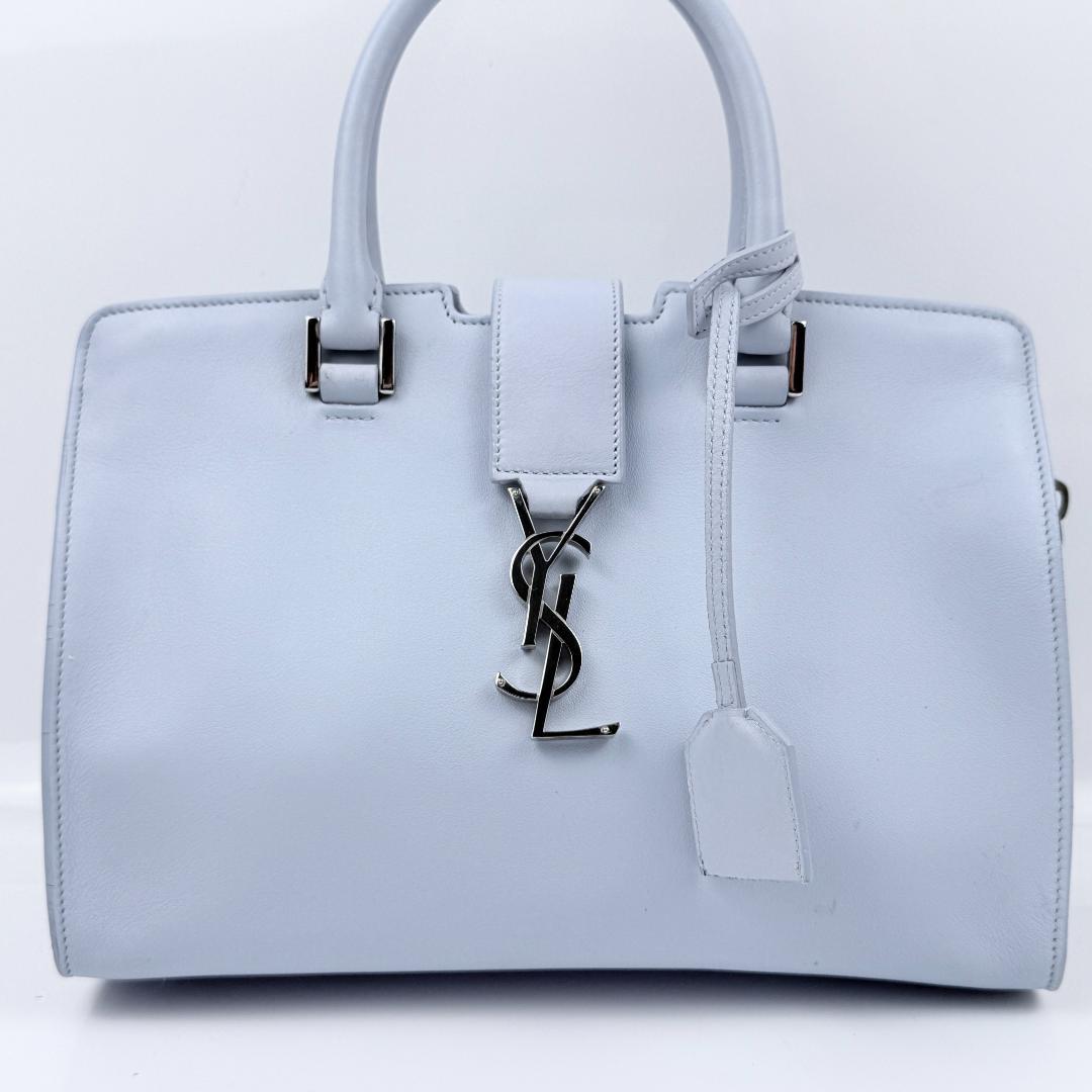 極美品 サンローランパリ ベイビーカバス YSL 2way ハンド