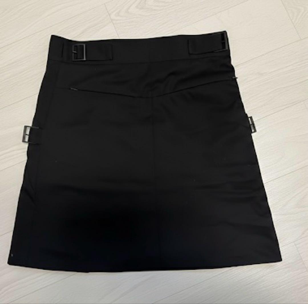 SUBLATIONS ラップ グルカ スカート ブラック