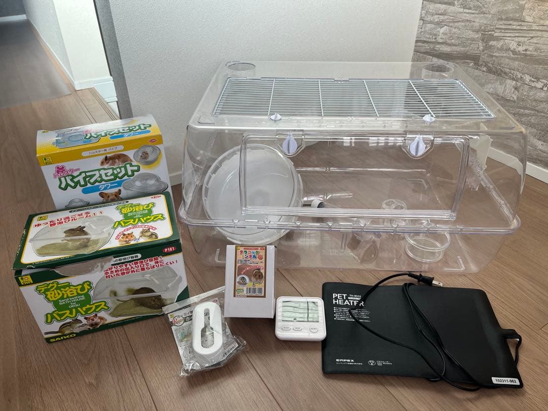 ルーミィ 60 グランスペース　ハムスター　ゲージ　付属品多数