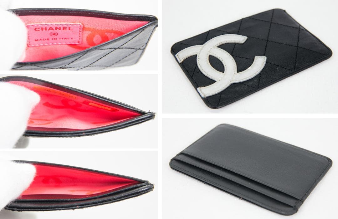 シャネル 長財布 カンボンライン　+　カードケース　名刺入れ　2セットで