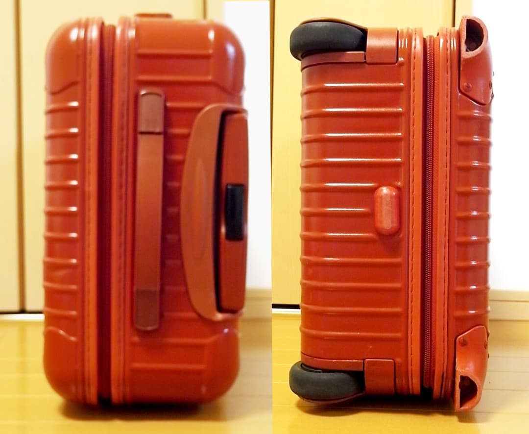 ◇リモワ サルサ 35L【機内持込可】人気色レッド◇メンテナンス・クリーニング済