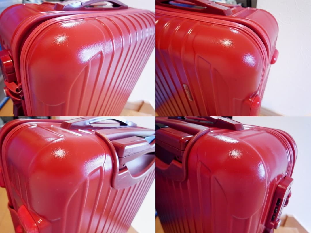 ◇リモワ サルサ 35L【機内持込可】人気色レッド◇メンテナンス・クリーニング済