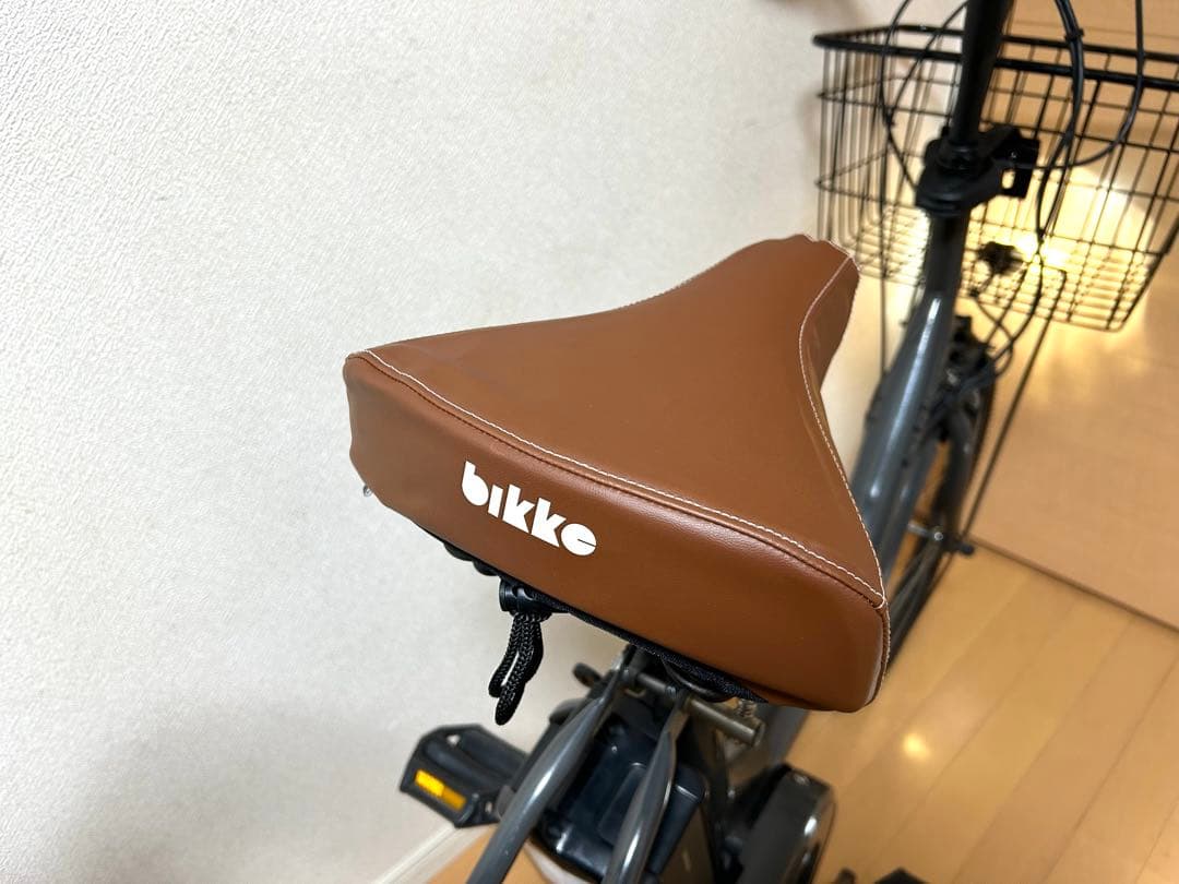 電動自転車　横浜　ブリヂストン　ビッケ　20インチ 前後タイヤ新品　子供乗せ