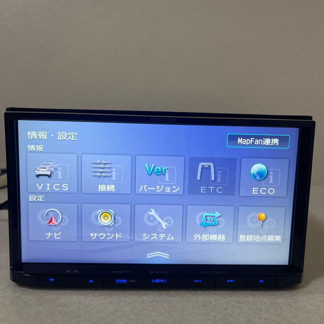 ケンウッドカーナビゲーションシステム MDV-L310 地図データ2022-23