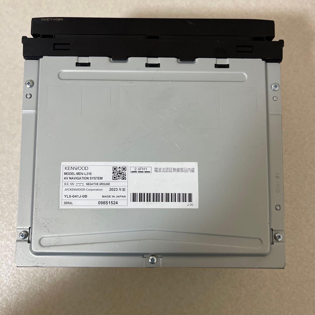 ケンウッドカーナビゲーションシステム MDV-L310 地図データ2022-23