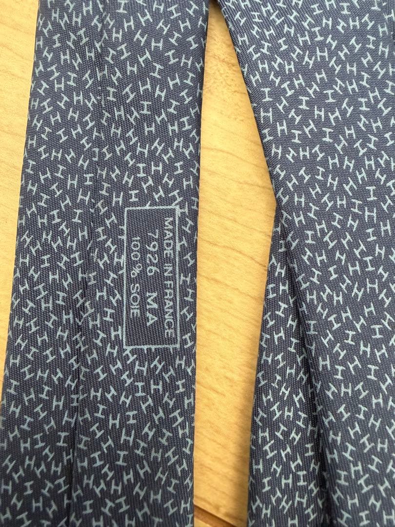 エルメス　ネクタイ　ポケットチーフ　セット売り