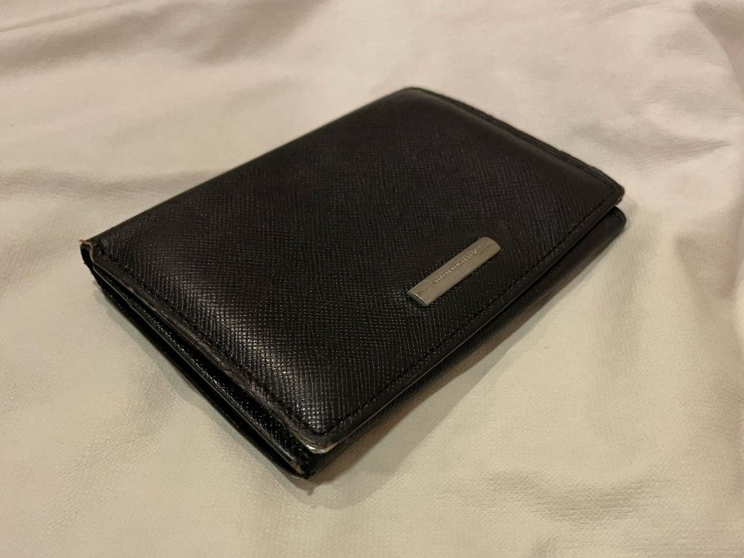 バーバリー ブラック レザー 財布 名刺入れ キーケース 3点セット