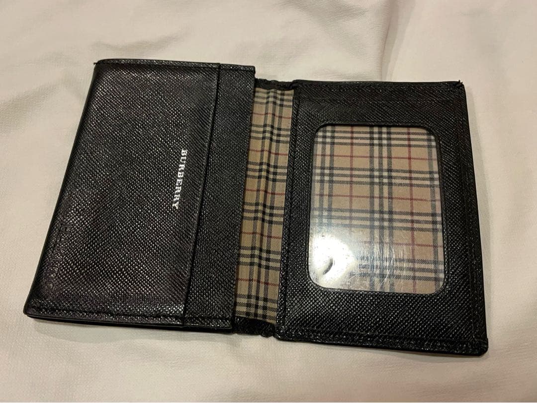 バーバリー ブラック レザー 財布 名刺入れ キーケース 3点セット