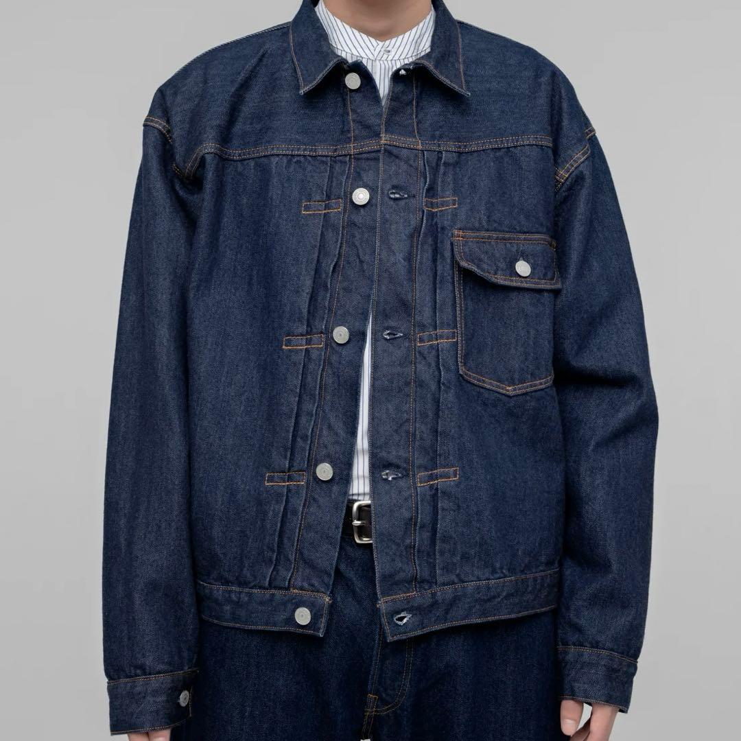 新品 CIOTA シオタ シングルポケット デニムジャケット　42