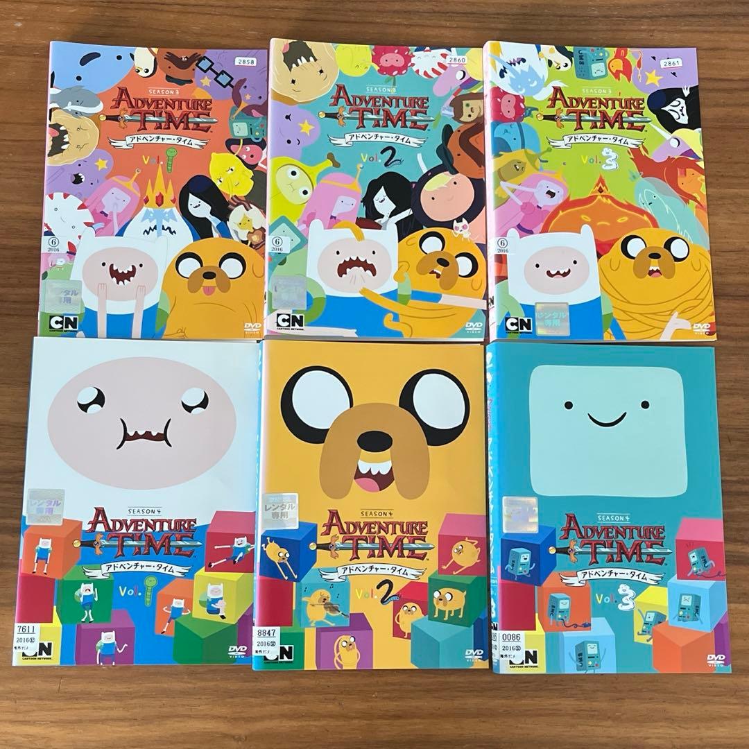 アドベンチャー・タイム　1 2 3 4 DVD 12枚セット