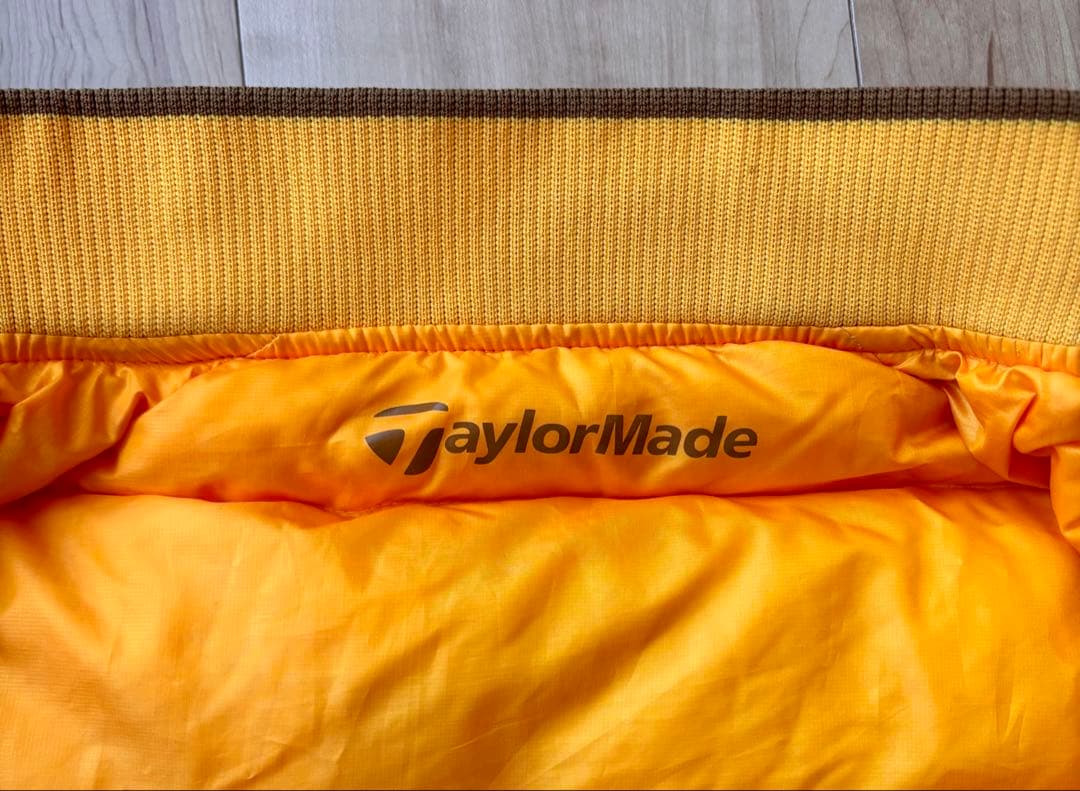 【極暖ダウン】テーラーメイド リバーシブル ゴルフジャケット サイズO LL