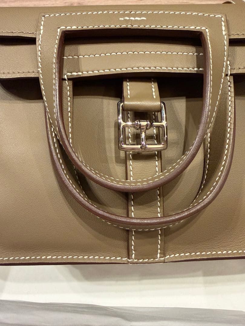 HERMES アルザンミニ エトゥープ 2025製造　Ｋ刻印