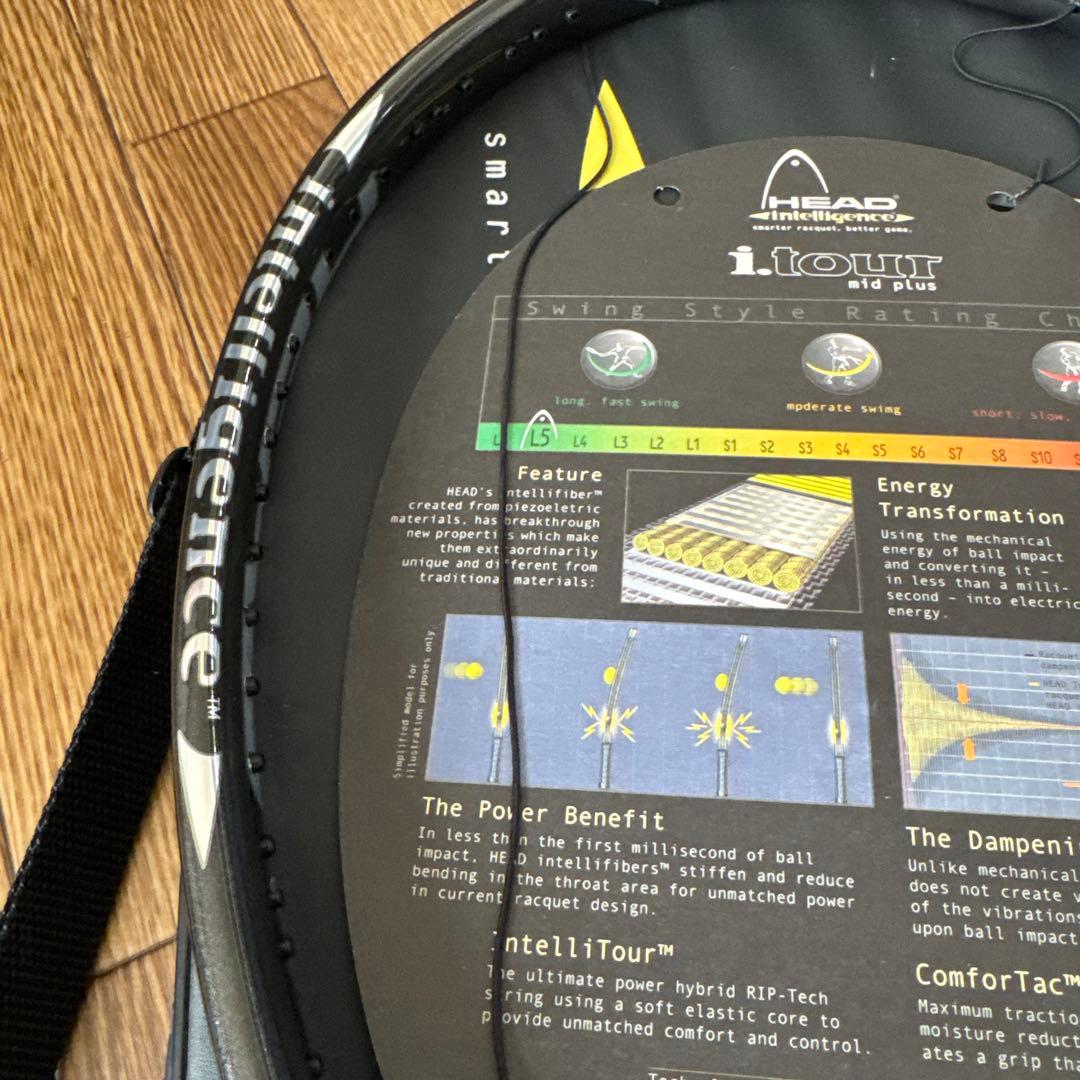 希少　HEAD i.tour mid plus テニスラケット2本セット