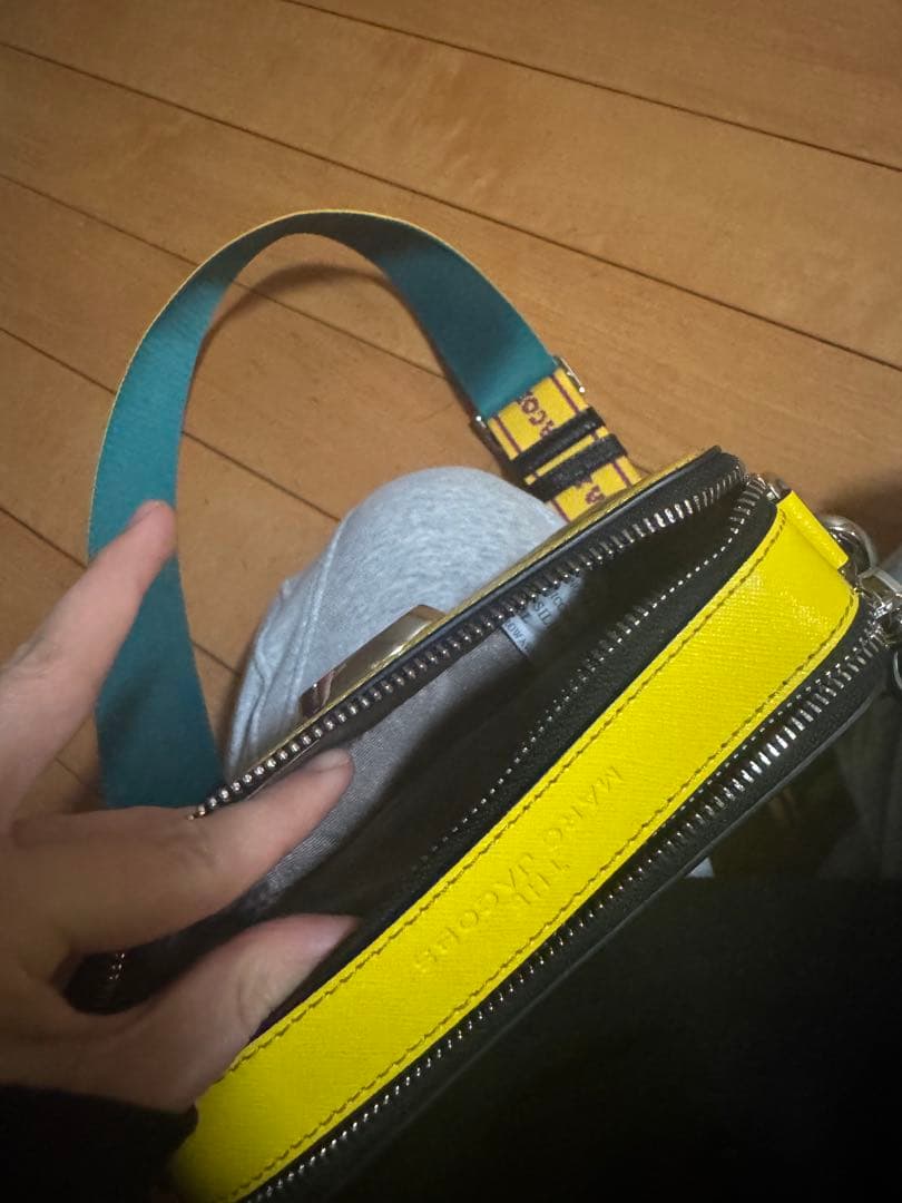 MARC JACOBS SNOOPY & LUCY ショルダーバッグ イエロー