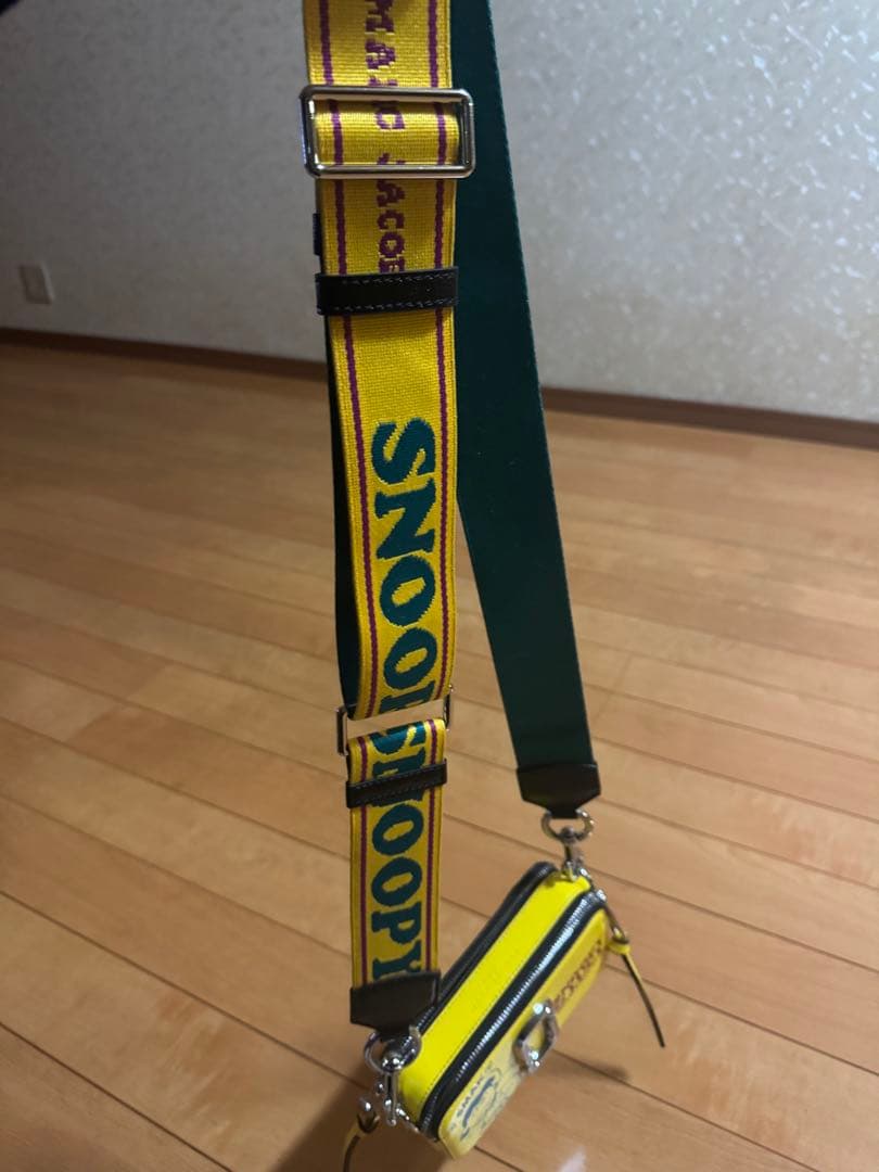 MARC JACOBS SNOOPY & LUCY ショルダーバッグ イエロー