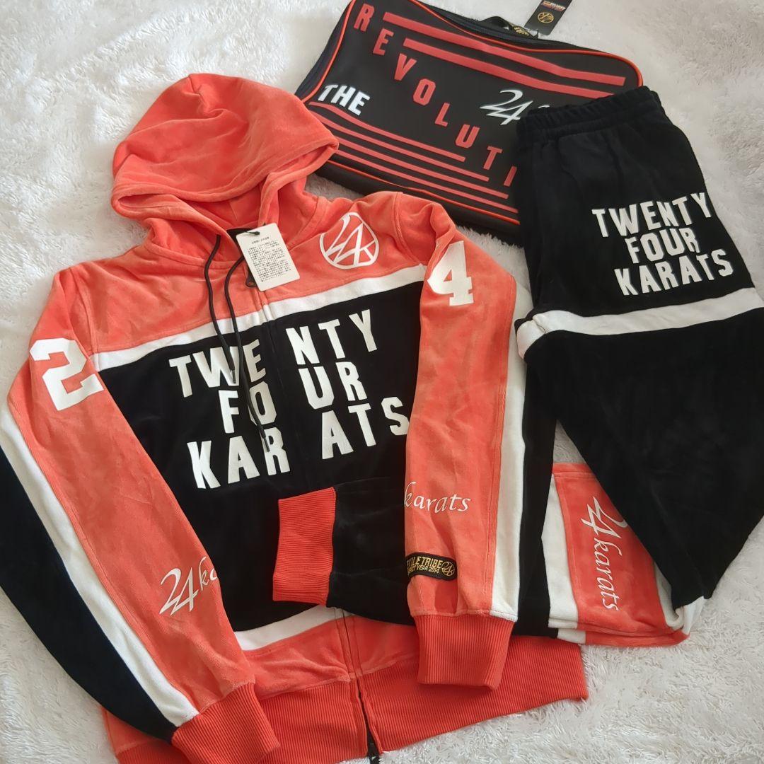 24karats セットアップ M ベロア ジャージ EXILE 2014