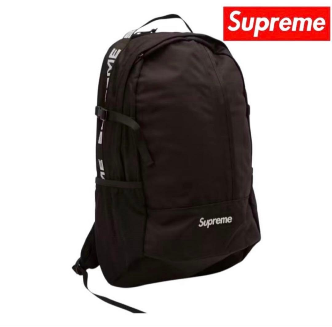 【新品✨️COOL】supreme シュプリーム バックパック リュック ブラック