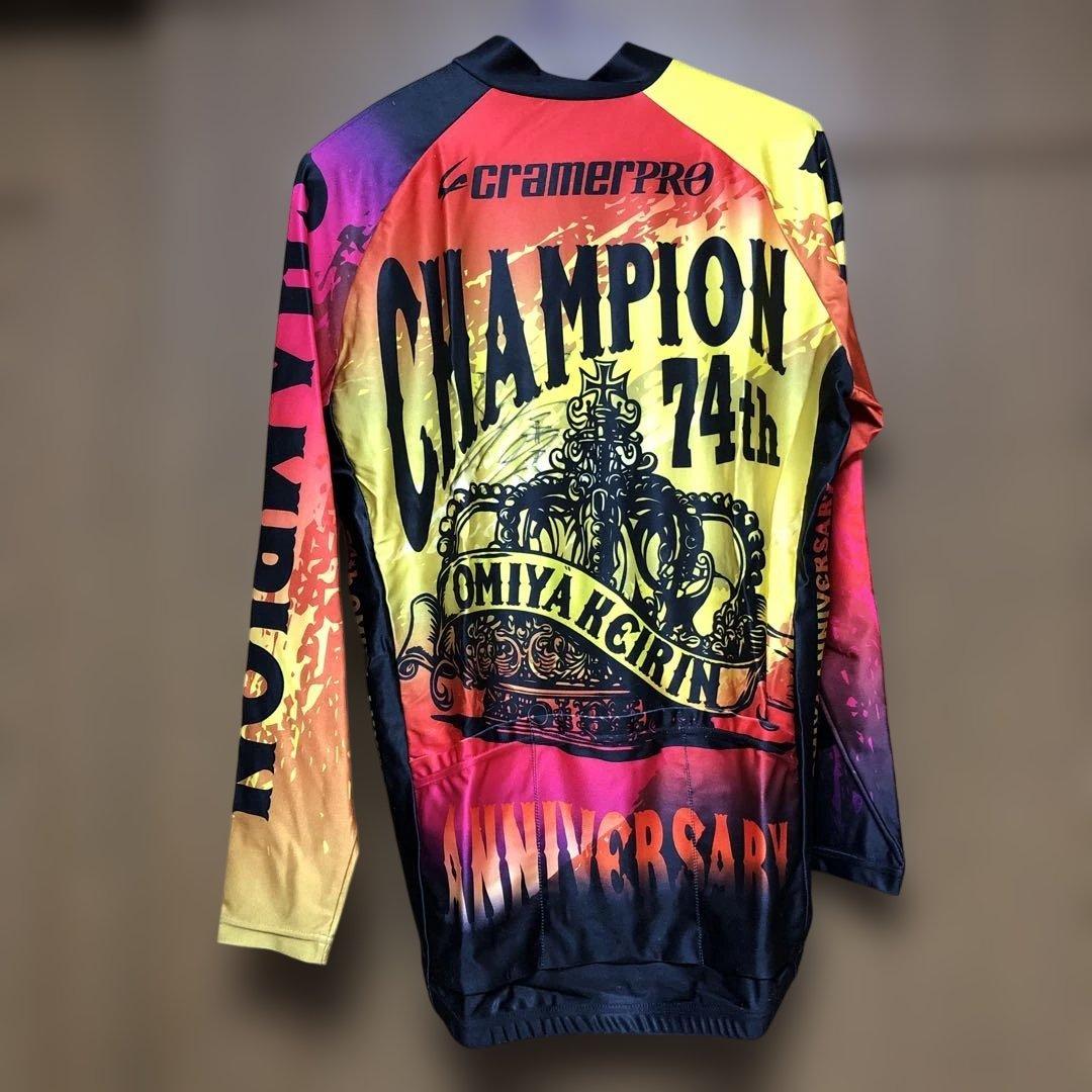 競輪　ユニフォーム　74th 倉茂記念杯　深谷知広選手　サイン入り　チャンピオン