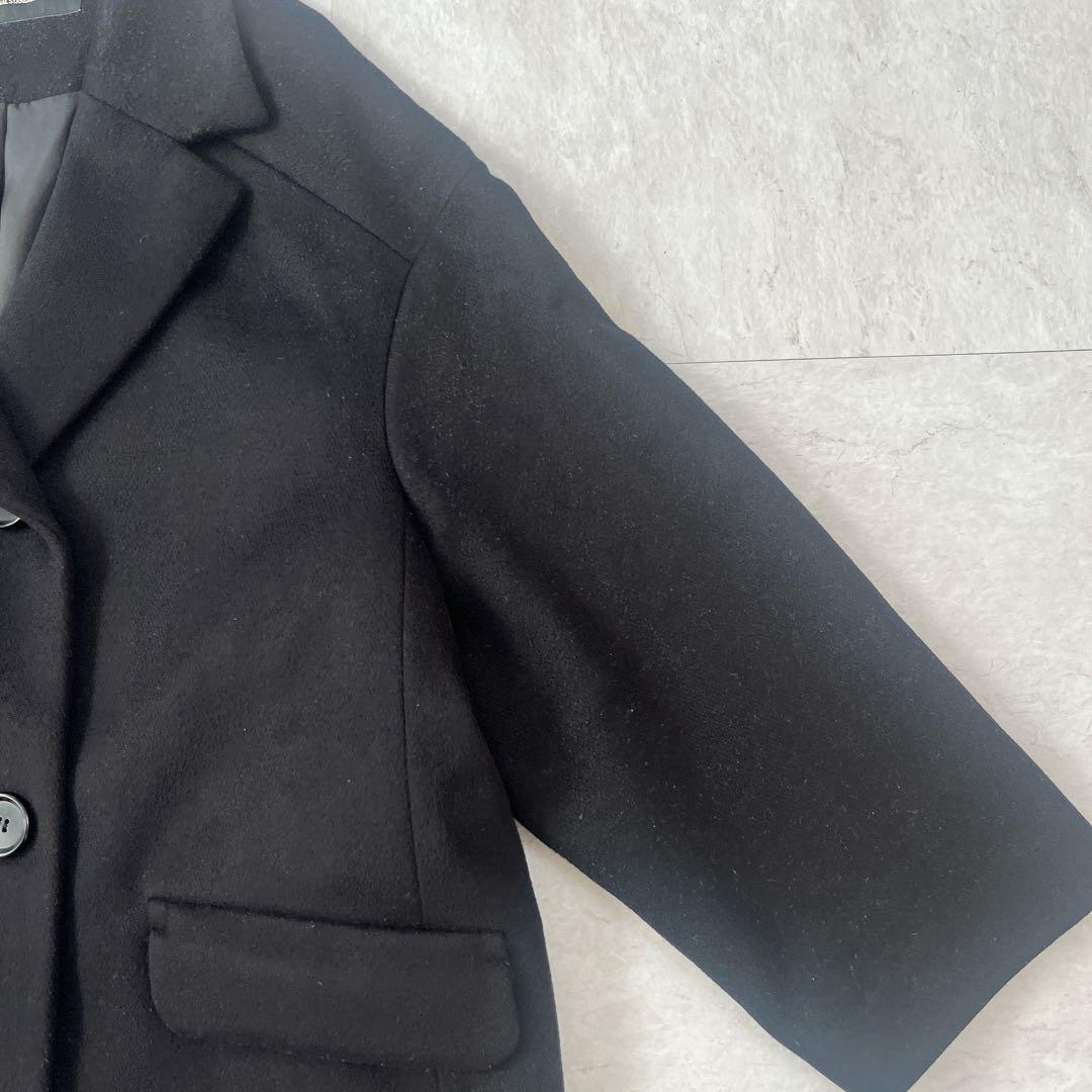 ジャーナルスタンダード スーパーウールテーラーコート ブラック