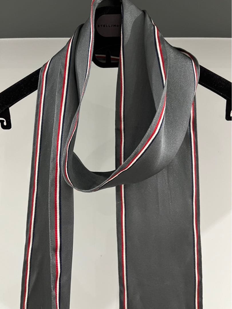 THOM BROWNE. ストール シルク　イタリア製　スカーフ