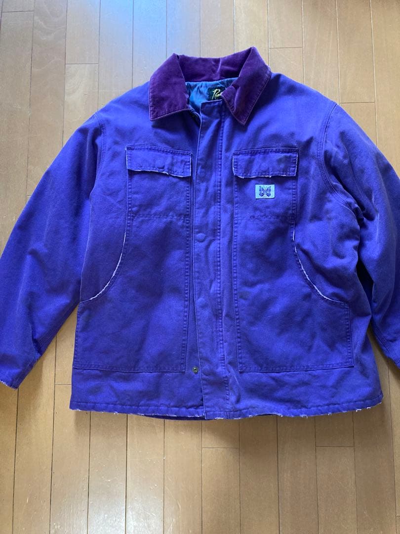 Needles パープル カバーオール Sサイズ