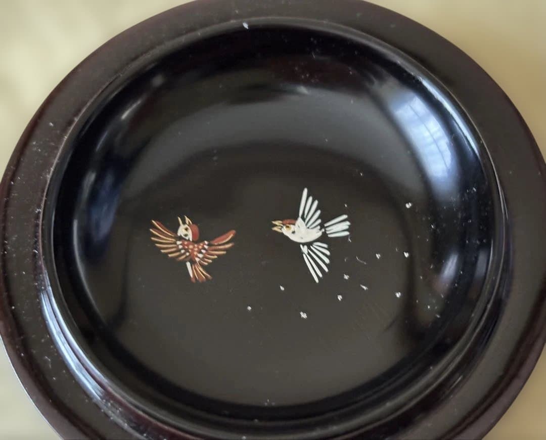 茶道具 棗 工芸品 漆器 三詠茶器 蒔絵 越前塗