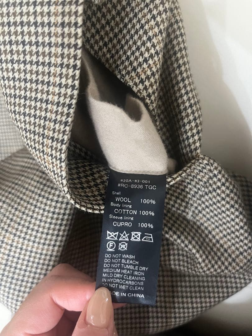 【定価5万円】新品未使用ORCIVAL（オーシバル）ステンカラーコート