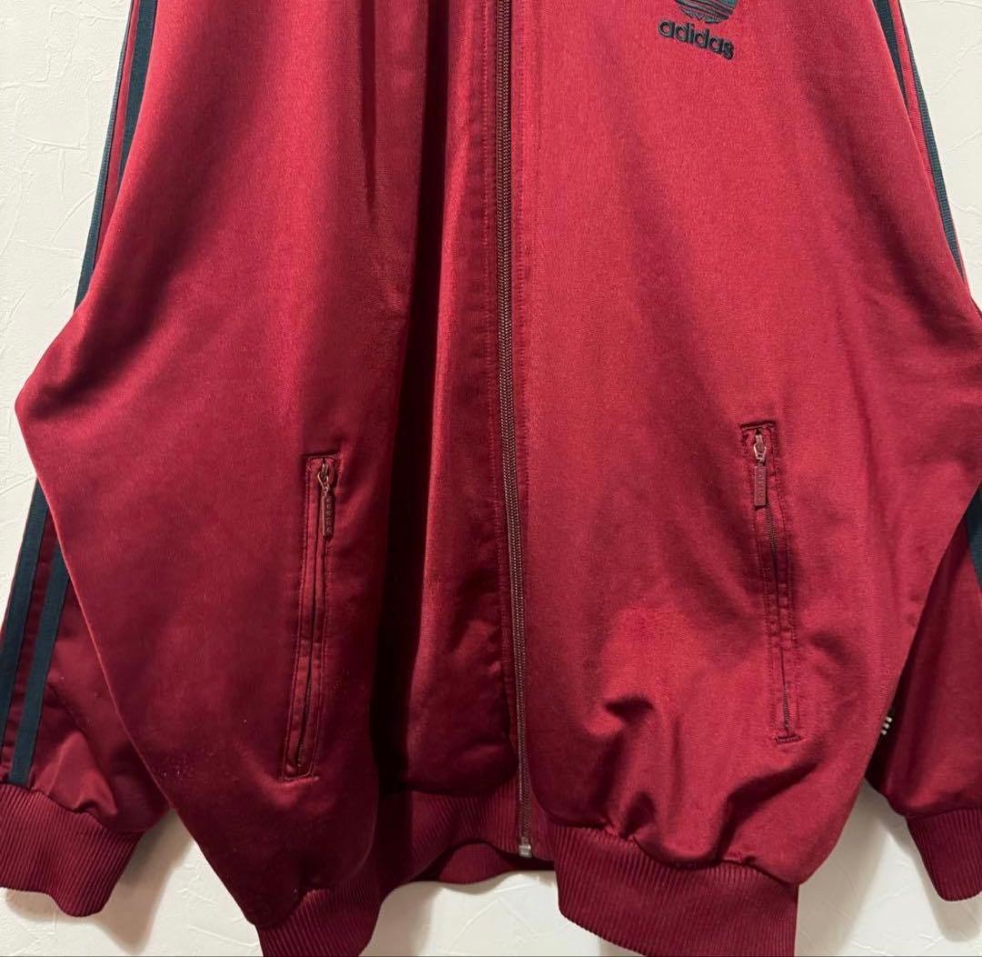 【80s 90s】adidas トラックジャケット ファイヤーバード 銀タグ
