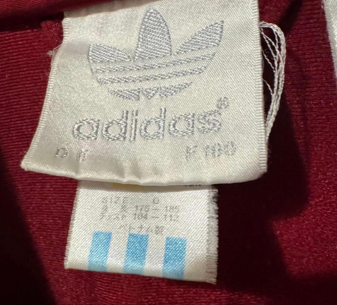 【80s 90s】adidas トラックジャケット ファイヤーバード 銀タグ