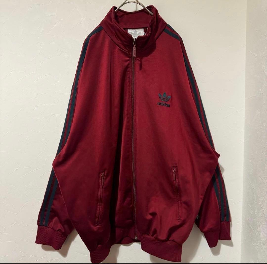 【80s 90s】adidas トラックジャケット ファイヤーバード 銀タグ