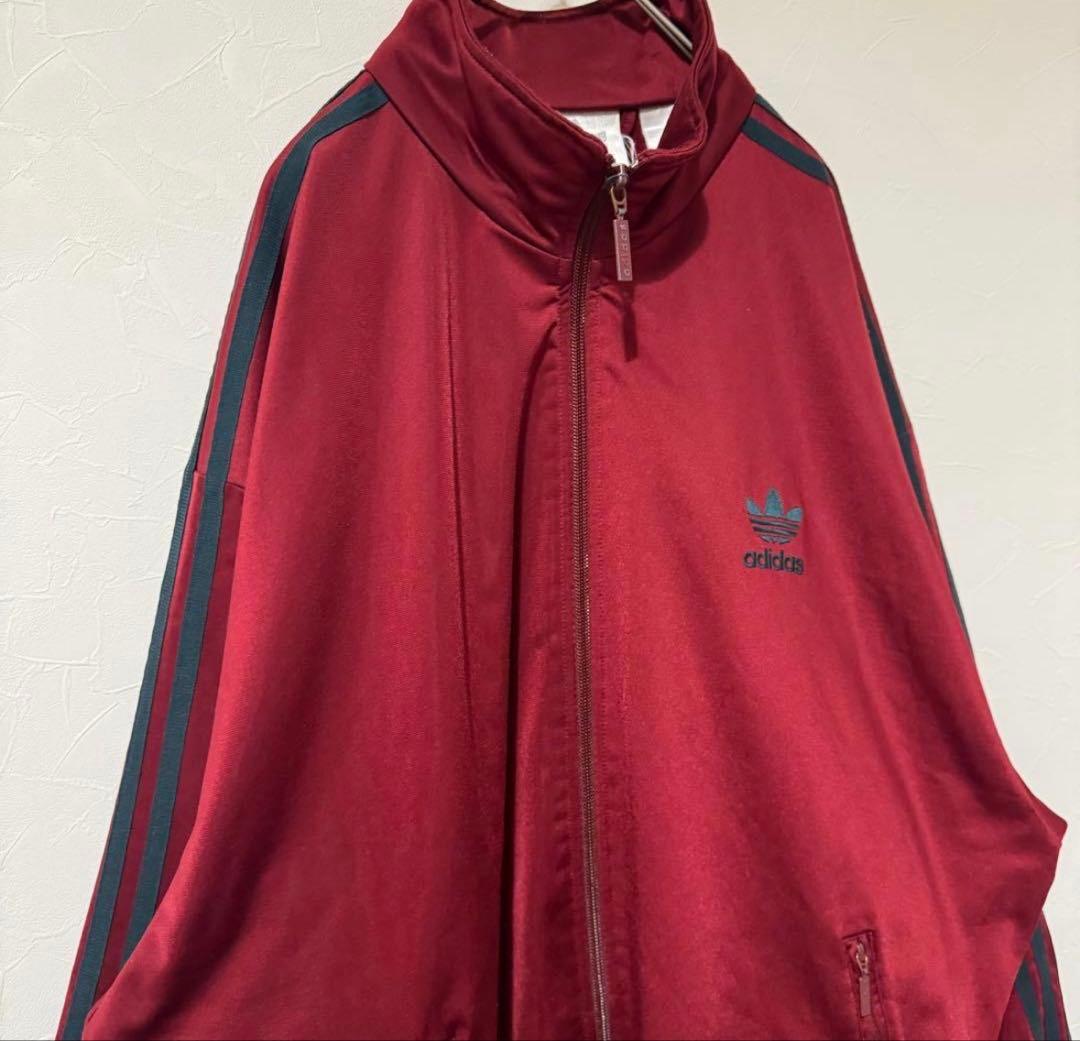 【80s 90s】adidas トラックジャケット ファイヤーバード 銀タグ