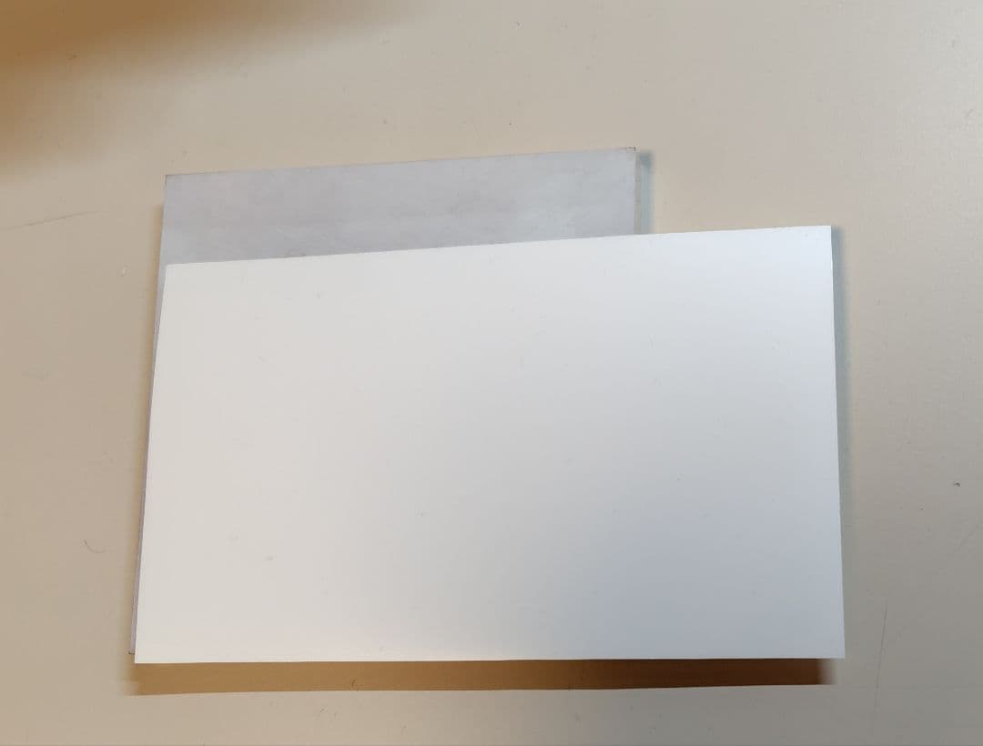 Ran＊アクリル表札〔アクア〕＊4辺45度斜めカット鏡面仕上げ＊ＵＶ印刷