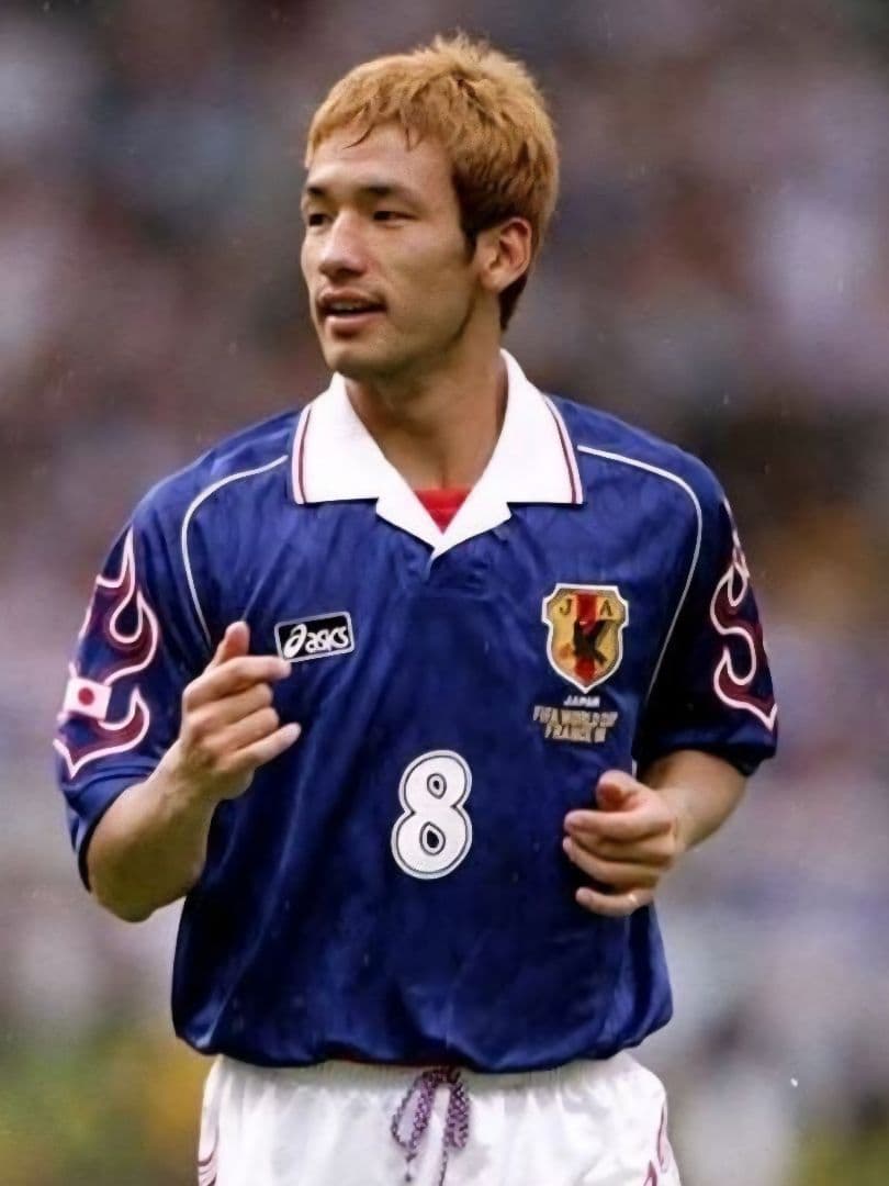 n*8様 98W杯 日本代表 炎 長袖ユニフォーム 中田英寿 #8 新品未使用タ