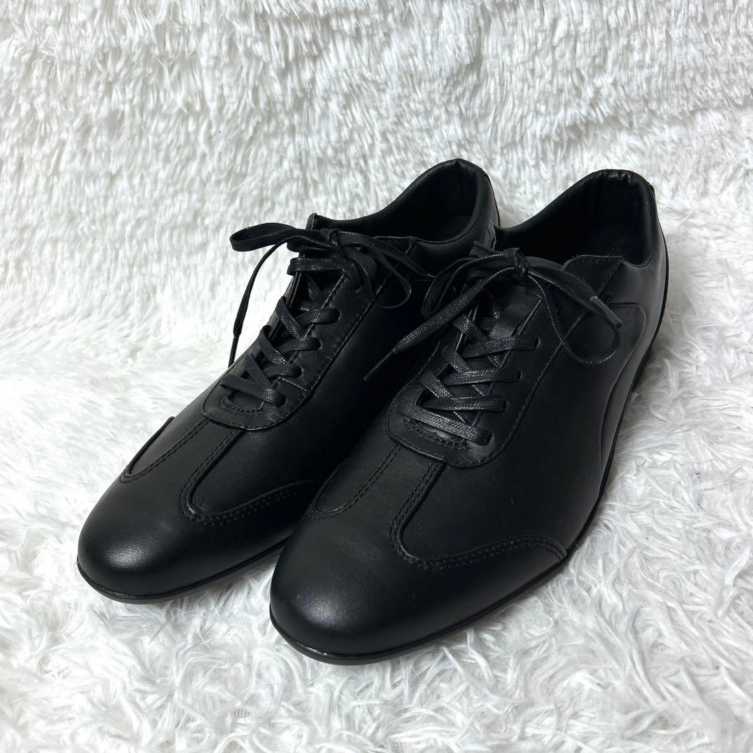 【未使用品】MIZUNO レザービジネス・カジュアルシューズ ブラック 26cm