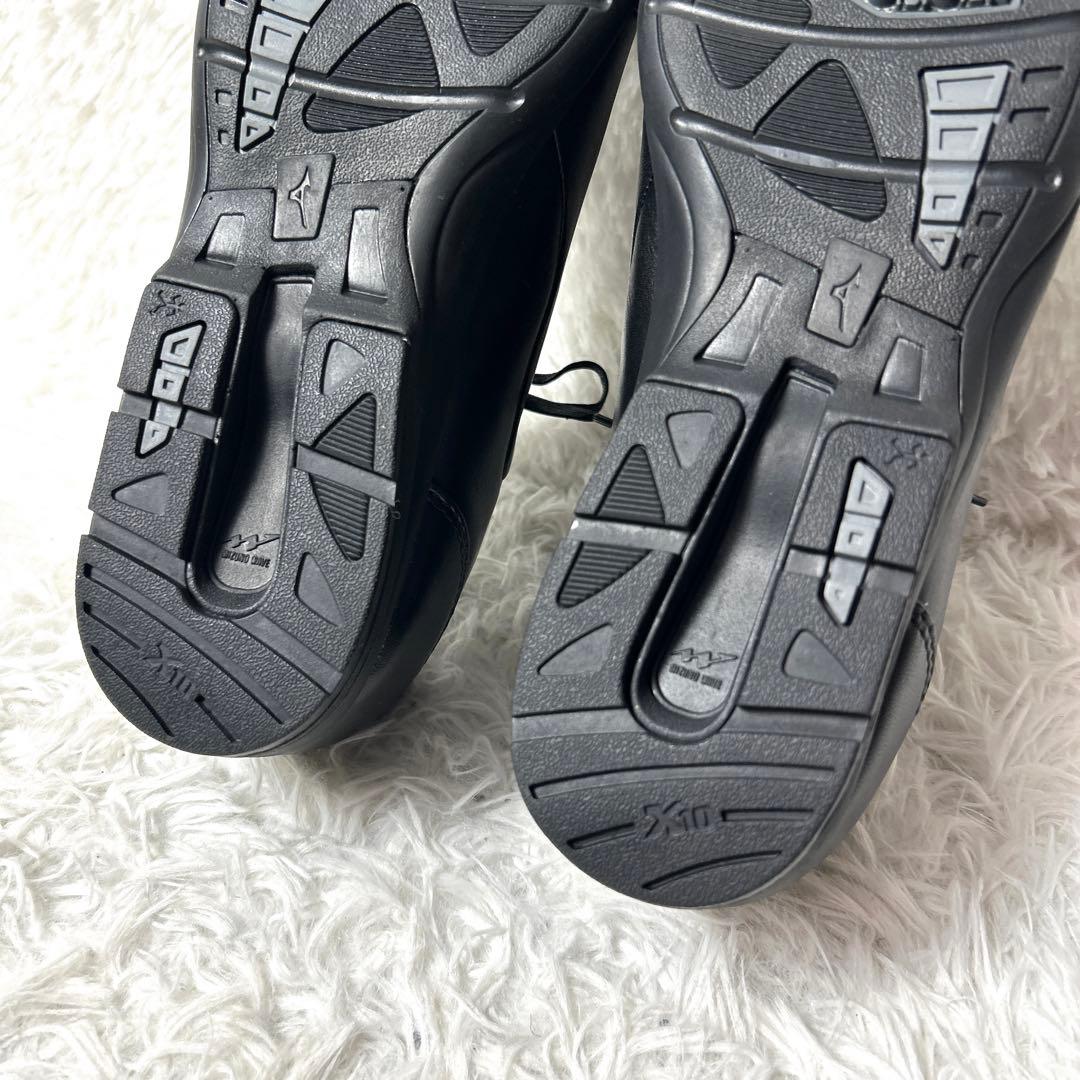 【未使用品】MIZUNO レザービジネス・カジュアルシューズ ブラック 26cm