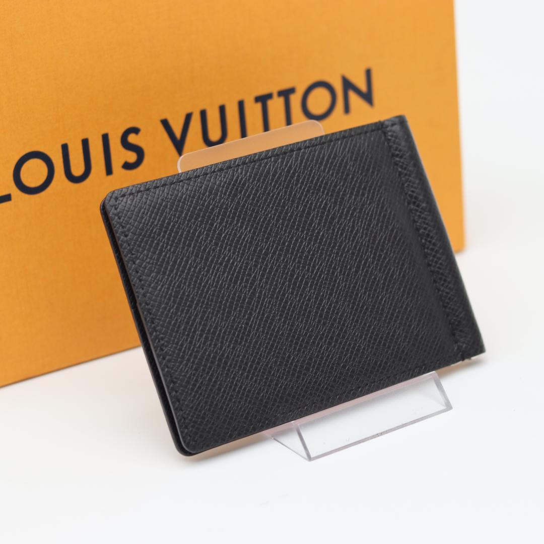 【ICチップ搭載】 ルイヴィトン タイガ ポルトフォイユ パンス マネークリップ