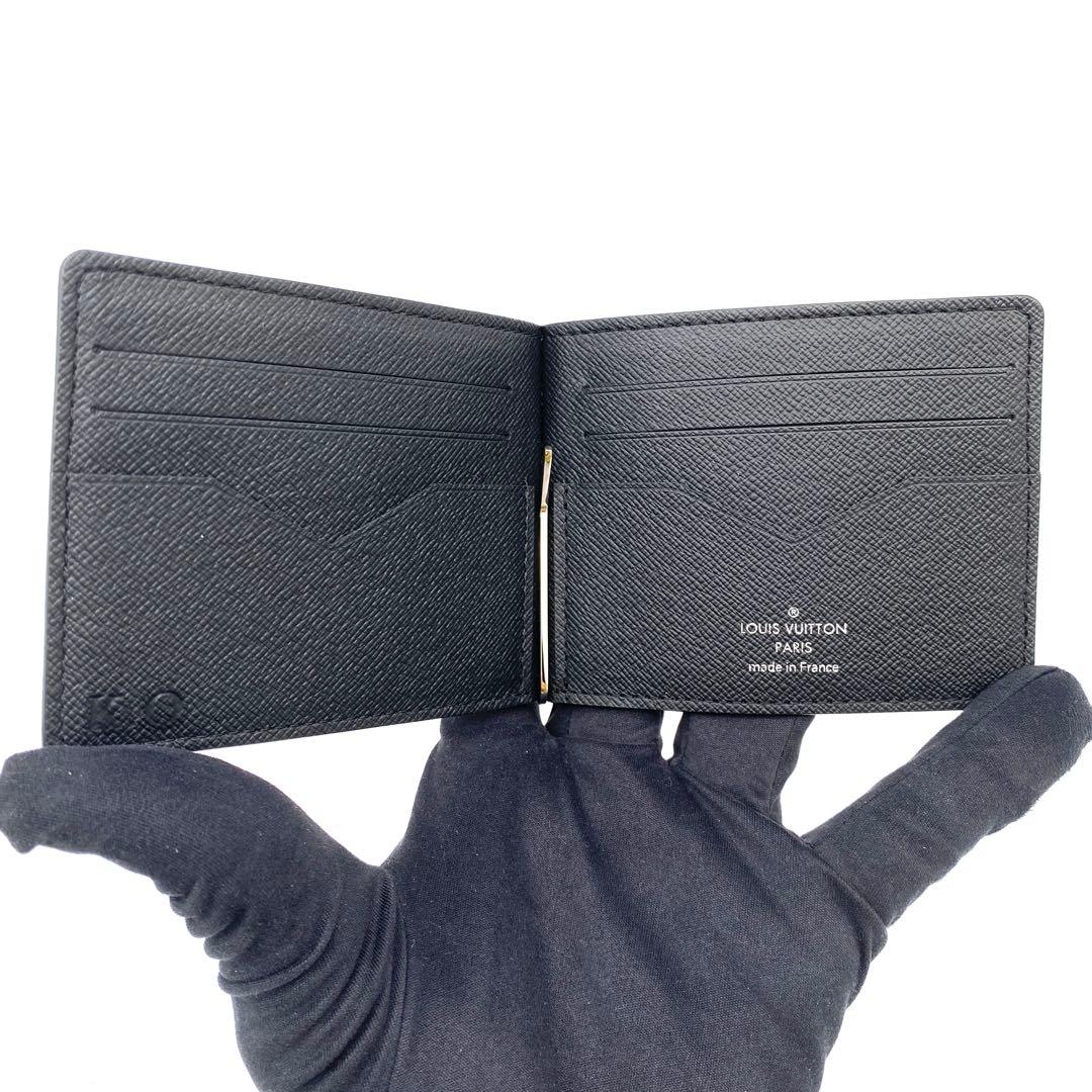 【ICチップ搭載】 ルイヴィトン タイガ ポルトフォイユ パンス マネークリップ