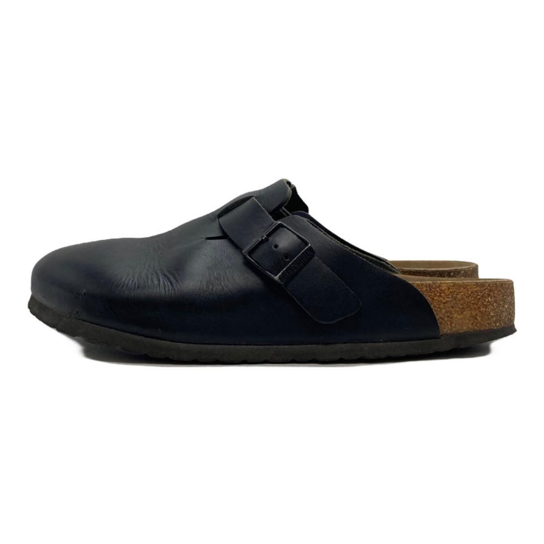 1049 BIRKENSTOCK ボストン レザー 黒 28.5cm