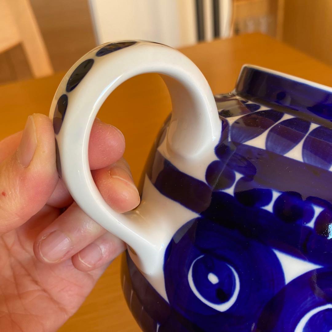 【蓋なし】　Arabia アラビア　バレンシア ティーポット