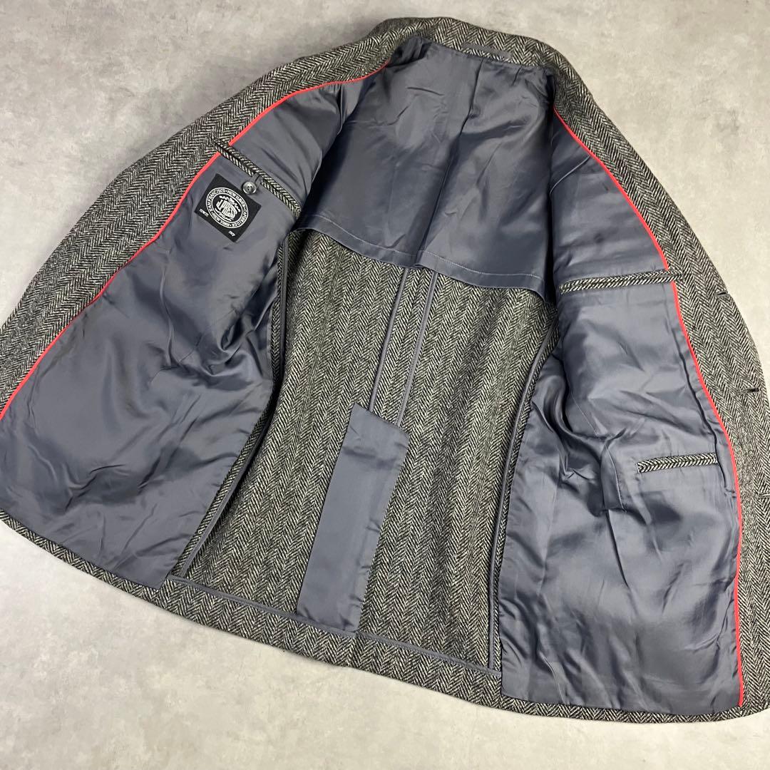 J.PRESS ウール100% ヘリンボーン テーラードジャケット 日本製 通勤