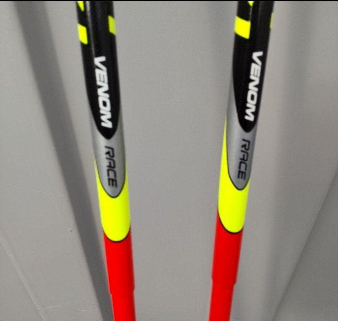 未使用保管品 LEKI VENOM CARBON ベノム カーボン 125cm